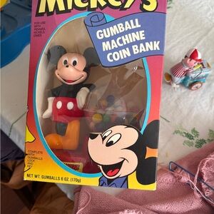 Gumball Machine Coin Bank - Red and Black